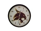 Texas State Bobcats Clock/ Supercat/Aa Battery Not Included/ Black