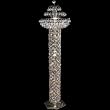Lumax Lighting 13903F-16C 13L Chrome Egyptian Floor Lamp