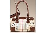 Liz Claiborne Plaid Heritage Mini Tote PLAID