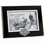 Harley-Davidson� Bar & Shield Picture Frame. Showcase your favorite photo in this Bar & Shield logo wood frame. Holds 4" x 6" photo, 99294-06V