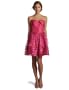 Betsey Johnson Women's Corset Dress With Sheer Skirt,Fuschia,4