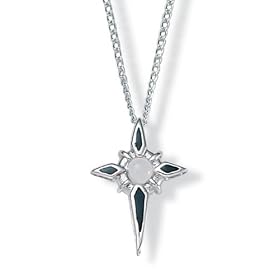 Lord's Prayer Cross Pendant