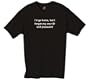 "I'd go home but I forgot my user ID and password" 100% Cotton Unisex Tee with funny Beware of the Geek Joke Text