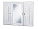 FOREMOST GROUPS, INC. #WCC-3627 White TriView Medium Cabinet