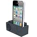 Ozaki iCoat IH928A iCarry time2boom Stand & Amplifier for iPhone 4/4S - Mount - Retail Packaging - Blue