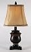 Small Black Traditional Accent Table Lamp