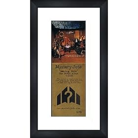 MYSTERY JETS Making Dens - Framed Original Advert
