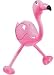 Aufblasbarer Flamingo SUMMER pink - it´s Flamingo-Time