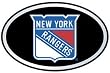 New York Rangers Color Auto Emblem - Hockey Sports Merchandise