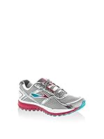 Brooks Zapatillas Deportivas Ghost 8 (Plateado / Fucsia / Turquesa)