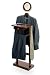 FTS - Valet Stand with Mirror Espresso Finish 140-500-03