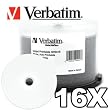 Verbatim 94917 4.7 GB up to16x DataLifePlus White Inkjet PrintableHub Printable Recordable Disc DVD+R (50-Disc Spindle)