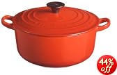 Le Creuset ココット・ロンド 16cm チェリーレッド