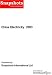 Book China Electricity  2003
