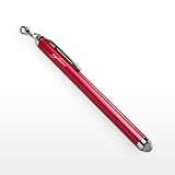 BoxWave EverTouch Capacitive LG Vu Plus Stylus - (Newest Technology) Touchscreen Stylus with Ultra Durable FiberMesh Fabric Tip for Ultra Responsive, Smoother Glide, and Increased Accuracy - NEW VERSION - (Crimson Red)
