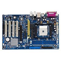 ASROCK K8UPGRADE-NF3 ATX MOTHERBOARD, AMD SOCKET 754 CPU SUPPORT,  NVIDIA NFORCE3 250 CHIPSET, 1 X AGP 8x, 4 X PCI SLOTS, 2 X DDR 400, 10/100 LAN, 8 CHANNEL AUDIO, 2 X SATA, 2 X IDE 133/100/66, 6 X USB 2.0