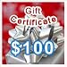 Gift Certificate $100 @ VitaSprings.com