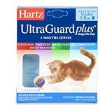 Hartz UltraGuard Flea  Tick Drops for Cats 5 lbs and under (3 Tubes - Weighing 5 lbs. or Less)