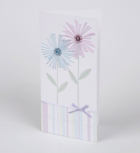 Pastel Flower Aunty Card