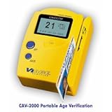 CARDCOM CAV-2000 Hand-Held I.D. Verifier w/ MSR Graphic LCD Display