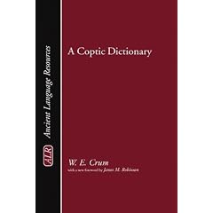 A Coptic Dictionary