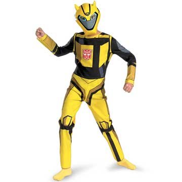  Transformers Bumblebee Kids Costume