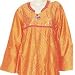 Apparel : Maternity Wear - Womens Dress Cotton Caftans Gowns Orange Size L (kftn646)