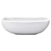 Retro Oval Serving Bowl - White