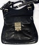 ALEXIS HUDSON Atlas Large Satchel Bag in TEAL or BLACK