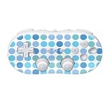 Nintendo Wii Controller Skin- Turquoise Dots