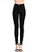 Vibrant Women’s Denim Skinny Jeans – Super Stretch High Waisted Classic Casual Slim Fit Pants VP88 Black 1