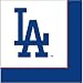 Search : Los Angeles Dodgers Lunch Napkins, 24ct