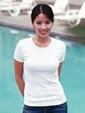 TQM Cotton Spandex Baby Rib T-Shirt