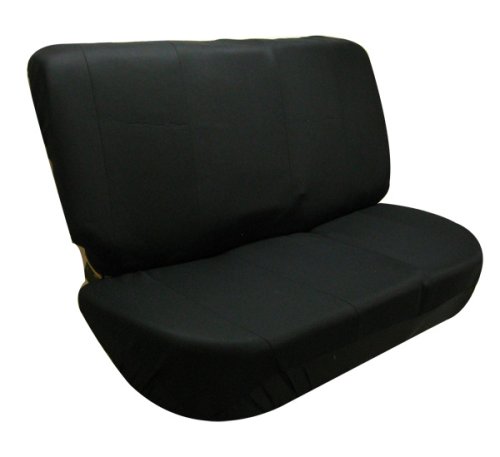 On Sale.... Univerisal 2pcs Bench Car Seat Cover Fb050 Black R010 Review