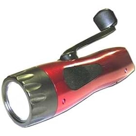 5 LED USB & Wind Up Dynamo Torch