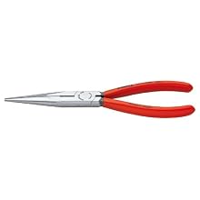 Knipex 2611200 Long Nose Pliers with Cutter, 8 Inch