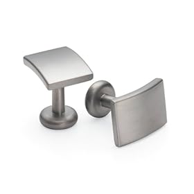 Titanium Rectangular Cuff Links by 