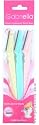 GABRIELLA Womens Eyebrows & Facial Razor (Quantity: 3 Razors)