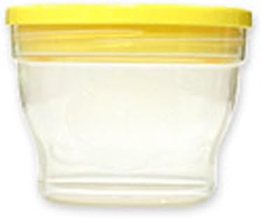 Global Shipping yomilock / Airtight Container / Food Storage Containers 4pcs / Bpa-free/ 120ml (yellow)