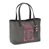 ブルガリ バッグ BVLGARI トートバッグ ダークグレー/ピンク COLLEZIONE1910 32264 BVLGARI バッグ