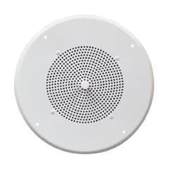 SPECO TECH 8' RND CEILIN SPEAKER W/ 70V TRANSFRMR