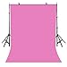 LYLYCTY 5x7ft Photography Studio Non-woven Backdrop Millennium Pink Backdrop Solid Color Backdrop Simple Background LY091