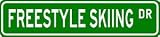 FREESTYLE SKIING Street Sign - Sport Sign - High Quality Aluminum Street Sign
