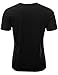 Doublju Mens V-Neck T-shirts with Short Sleeve BLACK ,Large / US Medium