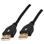 HQ Gold Plated High Speed USB 2.0 A Male to A Male Cable 1.8m