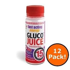GlucoJuice Multipack of 12 bottles of 60ml/bottle GlucoJuice
