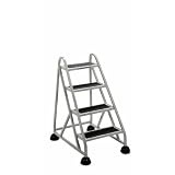 Buy Cramer 1040-19 Stop-Step Ladder 4 Steps 36-inch High Top Step, Beige by Cramer