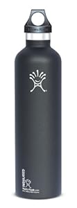Hydro Flask Stainless Steel Drinking Bottle, Black Butte, 24-Ounce