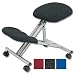 Trexus Kneeling Office Chair Steel Framed on Castors Gas Lift Seat H480-620mm Burgundy