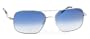 Oliver Peoples VICTORY Square Aviator Sunglasses 58 Large Burn Notice